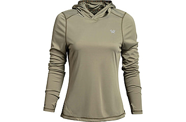 Image of Vortex Sun Slayer LS Hoodie - Womens, Lichen, M, 121-30-LICM