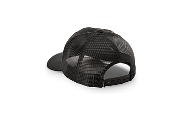 Image of Vortex Three Peaks Cap w/Leather Patch - Mens, Black, One Size, 121-01-BLK