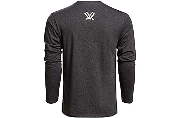 Image of Vortex Three Peaks LS T-Shirt - Mens, Charcoal Heather, M, 222-01-CHHM