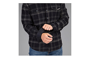 Image of Vortex Timber Rush Flannel - Mens, Black, Extra Large, 220-14-BLKXL