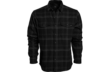 Image of Vortex Timber Rush Flannel - Mens, Black, Extra Large, 220-14-BLKXL