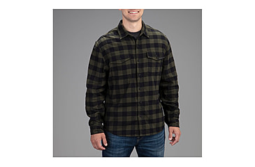 Image of Vortex Timber Rush Flannel - Mens, Forest, 3X, 220-14-FOR3X
