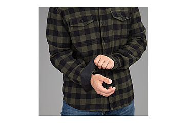 Image of Vortex Timber Rush Flannel - Mens, Forest, 3X, 220-14-FOR3X