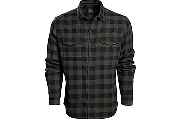 Image of Vortex Timber Rush Flannel - Mens, Forest, 3X, 220-14-FOR3X