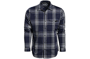 Image of Vortex Trail Call Tech Flannel - Mens, Extra Large, Blue Heather, 221-39-BUHXL