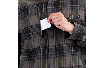 Image of Vortex Trail Call Tech Flannel - Mens, Shadow, L, 221-39-SHAL