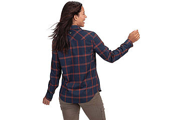Image of Vortex Trail Call Tech LS Flannel - Womens, Black Iris, XS, 221-40-BLIXS