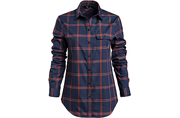 Image of Vortex Trail Call Tech LS Flannel - Womens, Black Iris, XS, 221-40-BLIXS