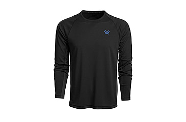 Image of Vortex Weekend Rucker Long Sleeve Tops - Men's, Black, S, 121-23-BLKS