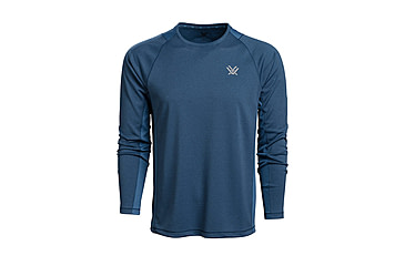 Image of Vortex Weekend Rucker Long Sleeve Tops - Men's, Dark Blue, S, 121-23-DKBS