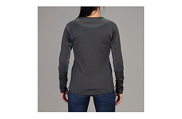 Image of Vortex Weekend Rucker Long Sleeve Top - Womens, Charcoal, Small, 121-26-CHRS