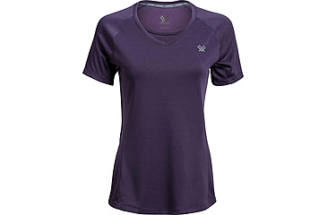 Image of Vortex Weekend Rucker Short Sleeve Tops - Womens, Purple, S, 121-25-PRPS