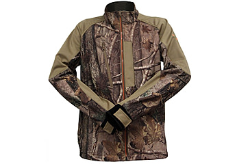 Image of WILDFOWLER Soft Shell Jacket - Men's, Nature Brown, 3XL, S1681-WTNB-3X