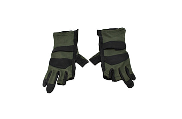 Image of Wiley X Aries Flight Gloves, Foliage Green, Medium, G312.ME