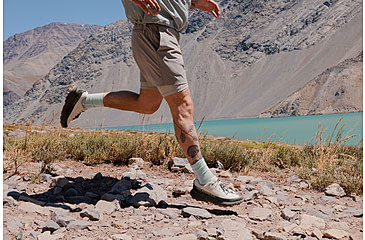 Image of Wolverine Agility Peak 5 Trail Running Shoes - Mens, Stucco/Beluga, 10 US, J068697-10