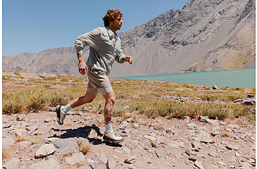 Image of Wolverine Agility Peak 5 Trail Running Shoes - Mens, Stucco/Beluga, 10 US, J068697-10