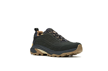 Image of Wolverine Moab Speed 2 Leather WP Hiking Shoes - Mens, Black, 13 US, J037783-13