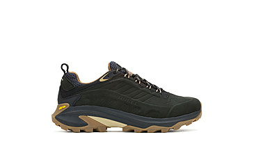 Image of Wolverine Moab Speed 2 Leather WP Hiking Shoes - Mens, Black, 13 US, J037783-13