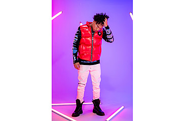 Image of Woodpecker Vest, Fashion Santa, L, WPU001-FS-L