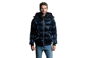 Image of Woodpecker Woody Bomber Jacket - Men's, All Wet Navy, Large, WPM001-AWN-L