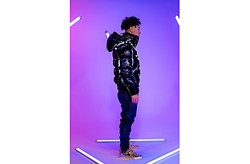 Image of Woodpecker Woody Bomber Jacket - Mens, Firebird Black, XL, WPM001-FB-XL