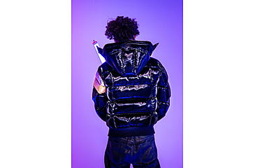 Image of Woodpecker Woody Bomber Jacket - Mens, Firebird Black, XL, WPM001-FB-XL