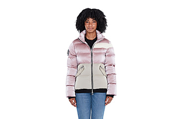 Image of Woodpecker Woody Bomber Jacket - Womens, Arctic Rose, Small, 688130588669