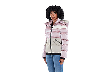 Image of Woodpecker Woody Bomber Jacket - Womens, Arctic Rose, Small, 688130588669
