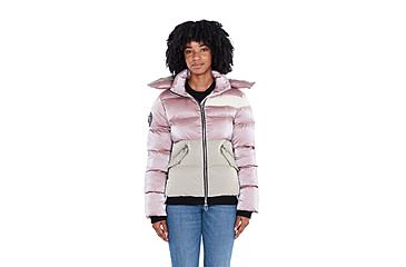 Image of Woodpecker Woody Bomber Jacket - Women's, Arctic Rose, Small, WPW006-AR-S