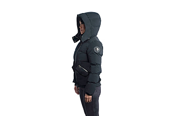 Image of Woodpecker Woody Bomber Jacket - Womens, Matt Black, Large, 682670666290
