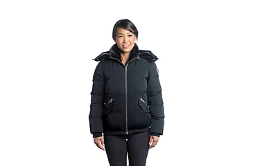 Image of Woodpecker Woody Bomber Jacket - Womens, Matt Black, Large, 682670666290