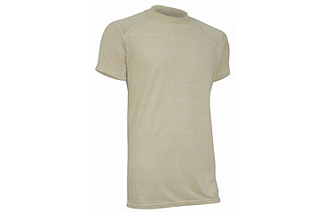 Image of XGO Mens Phase 1 Flame Retardant Short Sleeve Relaxed Fit T Shirt, Desert Sand, L 1F16M-L-700
