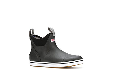 Image of Xtratuf 6 in Ankle Deck Boots - Men's, Black, 12, 22736-BLK-120