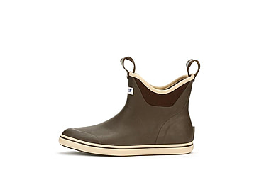 Image of Xtratuf 6 in Ankle Deck Boot - Mens, Chocolate/Tan, 9, 22734-BRN-090