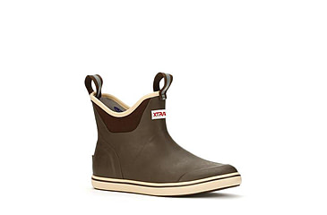 Image of Xtratuf 6 in Ankle Deck Boots - Men's, Chocolate/Tan, 9, 22734-BRN-090