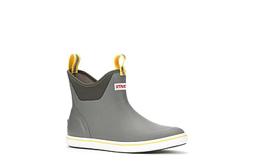 Image of Xtratuf 6 in Ankle Deck Boots - Men's, Gray, 10, 22735-GRY-100