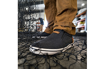 Image of Xtratuf Canvas Sharkbyte Deck Shoe - Mens, Black, 8.5, XSB-001-BLK-085