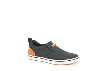 Image of Xtratuf Canvas Sharkbyte Deck Shoe - Mens, Black, 8.5, XSB-001-BLK-085