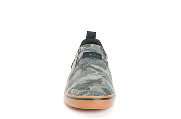 Image of Xtratuf Canvas Sharkbyte Deck Shoe - Mens, Black Camo, 7, XSB-002-BLK-070