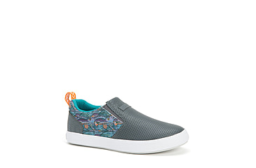 Image of Xtratuf Canvas Sharkbyte Deck Shoe - Womens, Gray, 11, XSW-7GG-GRY-110