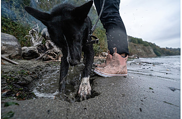Image of Xtratuf Leather 6 in Ankle Deck Boot - Womens, Pink/Late/Cafe Cream, 9.5, XWAL-400-PNK-095