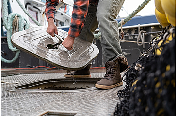 Image of Xtratuf Leather Ankle Deck Boot Lace Shoe - Mens, Chocolate, 8.5, LAL-900-BRN-085