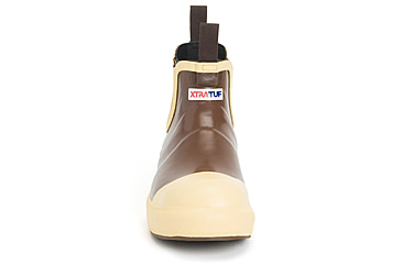 Image of Xtratuf Steel Toe 6 in Legacy Ankle Deck Boot - Mens, Brown, 13, LDB-STL-BRN-130