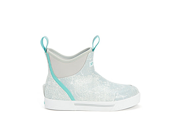 Image of Xtratuf Wheelhouse Shoes - Women's, Blue Coho Print, 7, XWW-2CH-BLU-070