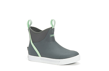 Image of Xtratuf Wheelhouse 6 in Ankle Deck Boot - Womens, Gray, 11, XWW-700-GRY-110