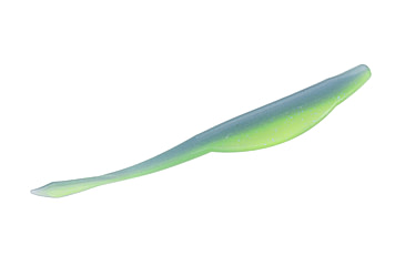 Image of Yamamoto Baits D-Shad Soft Plastic Jerk Bait, Chartreuse/Electric Blue, YAM-121-07-9007