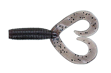 Image of Yamamoto Baits Double Tail Grub 4in, 20pk, Cinnamon &amp; Black, 15-20-176