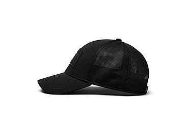 Image of Yeti Core Patch Trucker Hat Black on Black, Black, One Size, 21023005558