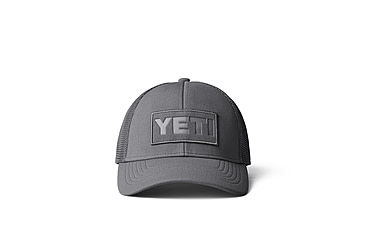 Image of Yeti Core Patch Trucker Hat Gray on Gray, Gray, One Size, 21023005560