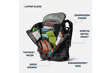 Image of Yeti Ranchero 27 L Daypack, Black, 27 L, 26010000456